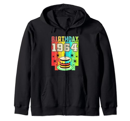 Camisetas vintage de 1964 para hombre, retro, divertidas, cumpleaños de 1964 Sudadera con Capucha