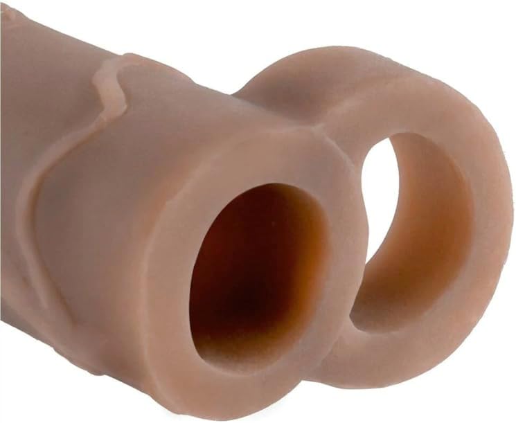 Vibrating Black Enhancement Sleeve with Removable Mini Vibe TE60157