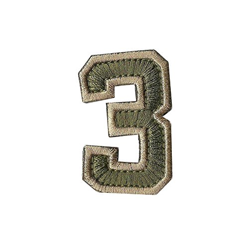 Tactical Numbers Patches - Multitan - Three