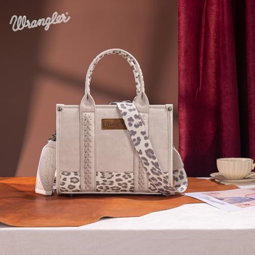 Image of Montana West x Wrangler Tote Bag for Women Western Cow Print Purse Designer Top Handle Handbags