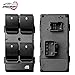 Master Window Switch Fits Silverado & Sierra 1500 2500HD 3500HD - Driver Side, Compatible with 07-13 Chevy Silverado Traverse HHR, GMC Sierra Yukon, Power Control - Replaces# 20945129, 25789692