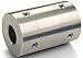 Ruland Manufacturing Co Inc MSCX-25-25-SS - Set Screw Rigid Coupling - 303 Stainless Steel, Bright, Bore - Side 1: 25 mm, Bore - Side 2 25 mm, 45 mm OD, 75 mm Overall Length