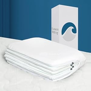 Bluewave Bedding Versalayer Adjustable Layer Pillow – Five Thin Memory Foam Pillows – 16 Height Adjustments from 0.75 to 5 Inches – for Stomach, Back, and Side Sleepers (Standard)