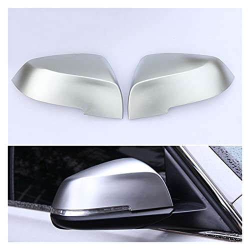 Rétroviseurs de porte protégés avec cette garniture argent 2pcs - 4