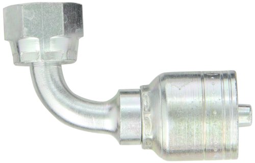Image of Eaton Aeroquip Fitting,Elbow,1 /4 In Hose,9 /16-18 In ORS 1AA4FRB4-1 Each