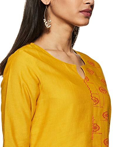 Image of Women's Cotton Regular Kurtas