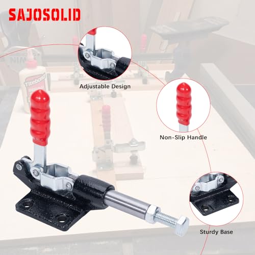 Image of 4-Pack 305C Push Pull Toggle Clamp, 500 lb Holding Capacity
