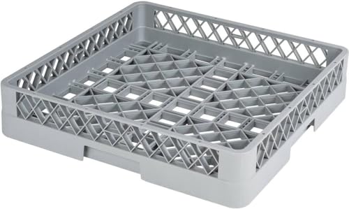 Morleos Panier Lave-Vaisselle Professionnel 49x49x10 cm – Panier à Verres PP pour Restaurants, hôtels et Cuisines Professionnelles