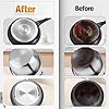Powerful Burnt Residue Remover Paste for Cookware, Stainless Steel Scratch Remover, Black Cleaning Film for Pot Bottom, Pan Cleaner for All Cookware Material, Surface-Friendly and Scratch-Free (3pcs) #4