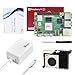 Vemico Raspberry Pi 5 16 GB Starter Kit con Tipo C 5,1 V 5 A, alimentatore bianco nero immagine