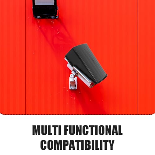 Funda de lluvia para cámara de seguridad exterior pack de 2 protector plástico contra polvo 7