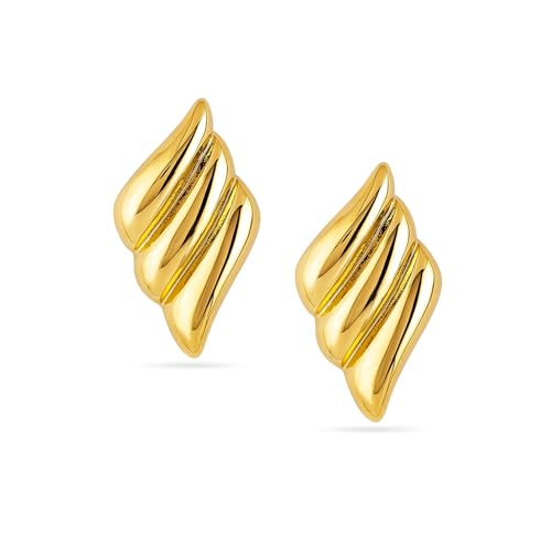 Image of Rubans Earrings Unique Design & Shapes Stylish Trendy Jewellery Gift for Women & Girls