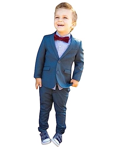 Costume deux pièces à revers cranté style tuxedos moderne