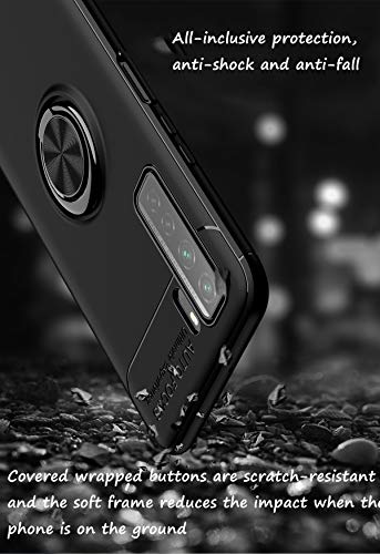 FanTing Cover per Huawei P40 Lite 5G, Staffa ad