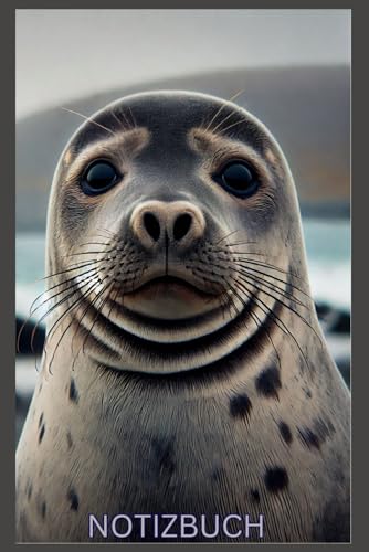 Notizbuch Robbe, Buch, Motiv, Kalender, Organizer & Geschenkidee, Geschenk für Robben Liebhaber & Natur Freunde: Journal, Taschenbuch, schönes ......