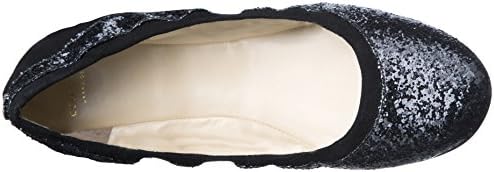Cole Haan Women's Avery Ballet Flat, Black Glitter, 6.5 B US | Image 4