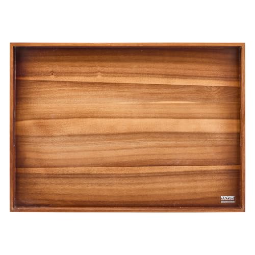 VEVOR Noodle Board Stove Cover, Stove Top Cover Board for Gas Burner & Electric Stove, Acacia Wood Cutting Board with Built-in Handles, RV Stovetop Cover/Kitchen Sink Cover for Counter Space & Tray by VEVOR - Image 2