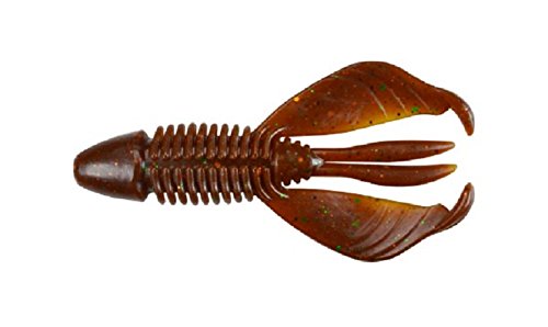 Dynamic Lures Ten Craw 3.5 Inch Soft Plastic Imitation Fishing Lure, Pack of 6 (Summer Craw)