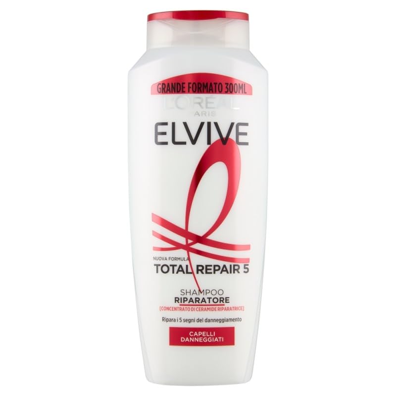  L'Oréal Paris Elvive Total Repair Tratta i Capelli Rottamenti con Tecnologia di Rivellatura Avanzata
| L'Oréal Paris El