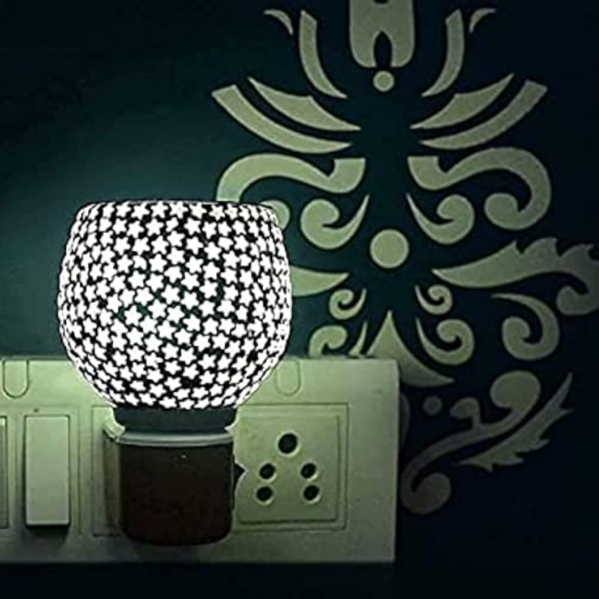 Ceramic Aroma Diffuser Kapoor Diffuser Night Lamp