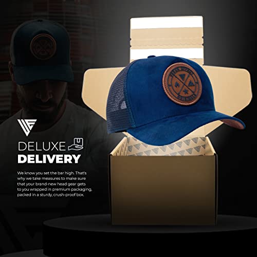 Image of Urban Effort Trucker Hat for Men - Mesh Back Baseball Cap, 5 Panel Snapback Hats for Men and Women
