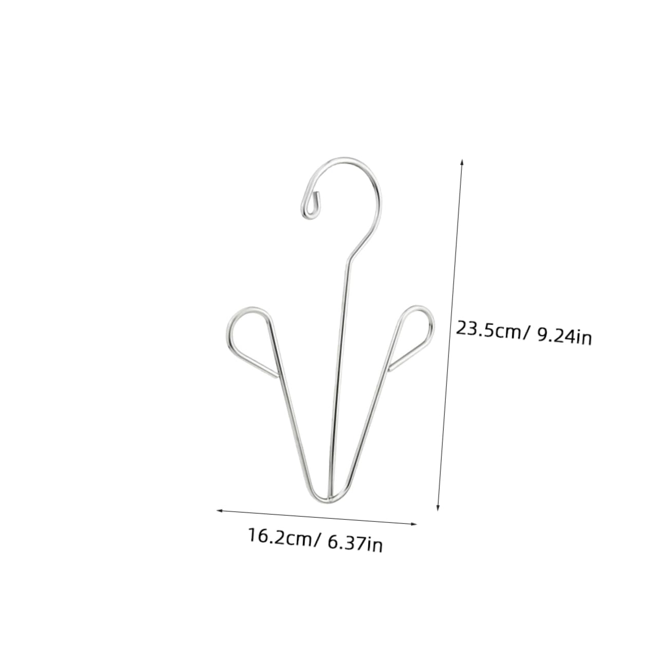 SOLUSTRE 2Pcs Stainless Steel Shoes Drying Rack Hanger Organizer for Long Boots for Preventing Crumples and Distortion Silver Shoe Rack for Home Use