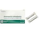 Ammonia inhalants 10 Pack Crushable ampoules. First aid