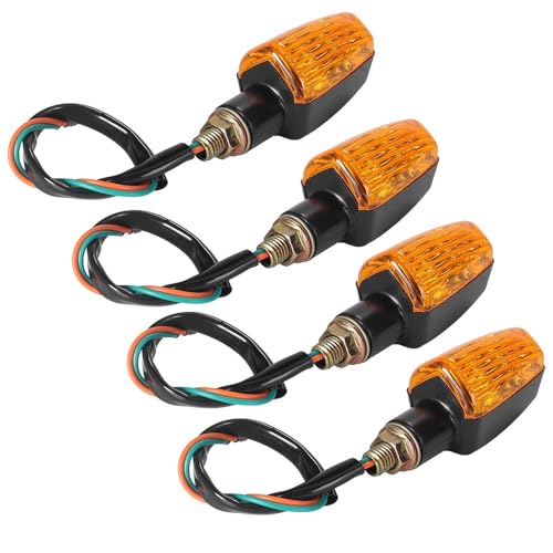 Bombillas intermitentes de motocicleta para rutas nocturnas y luces traseras seguras