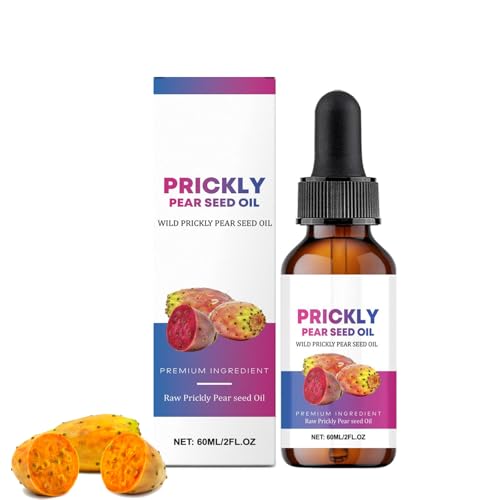 Kaktusfeigenkernöl Bio Kaltgepresst gesichtsöl für gua sha Straffend Anti-Aging Gegen Falten und Augenringe Feigenkaktus GesichtsöL füR für Gesicht KöRper Haare Hautöl Feuchtigkeitsspendend (1)
