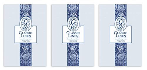 Greenleaf Classic Linen Duftsäckchen 3er-Set