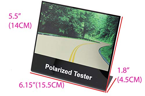 Polarized Sunglasses Tester, It Test Your Sunglasses Polarized Lens 2 Cars4