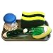 Sponge Holder Tray (2 Pack) - Kitchen Sink Organizer - Bathroom Sink Organizer - for Sponges, Soap Dispenser, Scrubber, Dishwashing Brush Holder, Toothbrush Holder, Toothpaste Holder