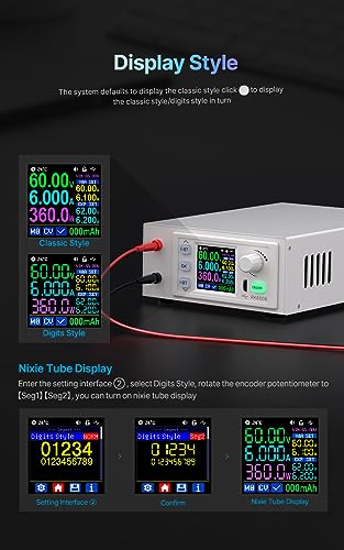 Image of RD Digital Control RK6006-C 60V 6A 4 Digit Adjustable AC to DC Lab Bench Power Supply Regulator 360W