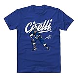 500 LEVEL Anthony Cirelli Shirt (Cotton, Medium, Royal Blue) - Tampa Bay Men's Apparel - Anthony Cirelli Score W WHT