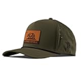 California 31 Tan Leather 5-Panel Performance, Lightweight, Comfortable Baseball Cap