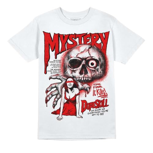 Image of DopeSkill Halloween Graphic Tee Streetwear Hip Hop Hypebeast Unisex T-Shirt Sneaker Colour Matching Shirts Spooky Graphic