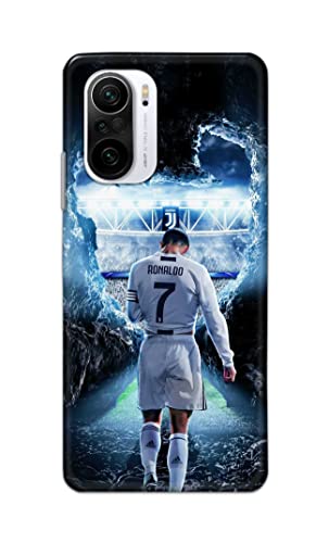 Image of Printed Hard Back Cover Case for Mi 11x 5G | Mi 11x Pro 5G Back Cover (Footbal Legend) -1302