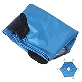 ARTIBETTER Wetterfeste Trampolin Sonnenschutzabdeckung 1,52m Hoch Reißfestes Netz mit UV Schutz für und Familien im Außenbereich