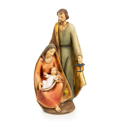Heilige Familie Figuren 12 Logbuch-Verlag Weihnachtskrippe Heilige Familie Maria Josef Jesus...