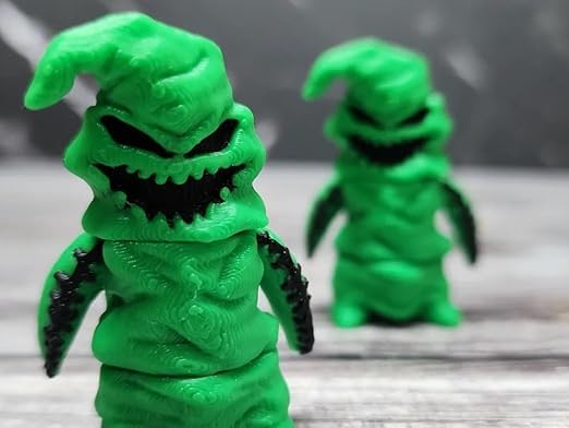 Buy 3D CUBES Glow Green Monster Mini Figurine – Cute Spooky
