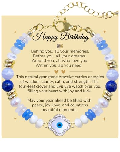 YEETONDA Birthday Gift Bracelet for Women Girls, Meaningful 16th 21st