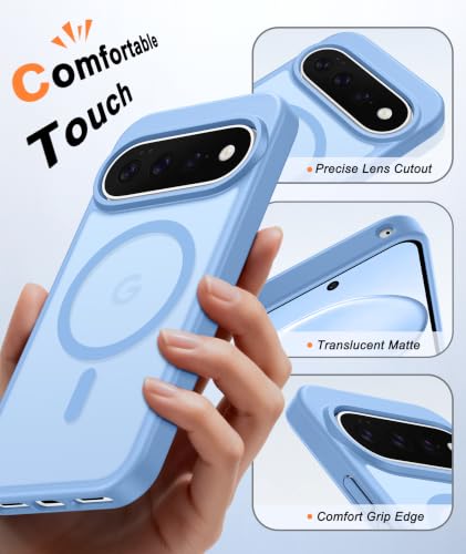Image of FNTCASE for Google Pixel 11 Pro XL Case Light Blue: Compatible with MagSafe