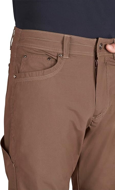 TK Flex Reach Pants for Men, Jeans Style, Quick Dry, Breathable, Multifunctional Pockets, Coyote Brown3