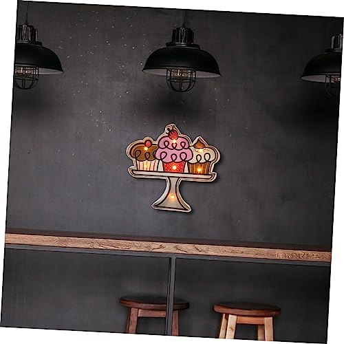 Lámpara de pared led de montaje fácil y diseño creativo retro pastel para iluminación de fondo 5