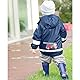 Sterntaler Unisex Baby Regenjacke mit Innenjacke Rain Jacket, Marine, 128