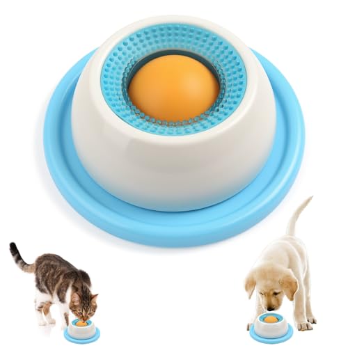 Gioco leccare per cani, Ciotola leccare anti-scivolo, Tappeto e pallina leccare per mangiare lentamente