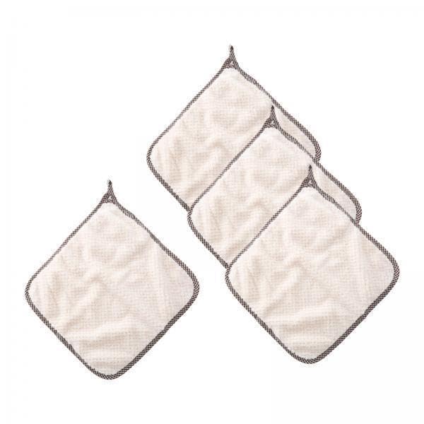 Paño de cocina toalla de lavar reutilizable de poliéster para baño