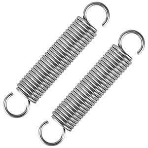 GUNGY Zugfedern mit Haken 1,5x12x60mm, 2 Stück