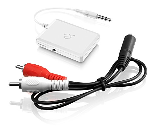 Aluratek Bluetooth v3.0 Audio Transmitter, Bluetooth enable TVs, Stereos, Computers and MP3 Players for Wireless Audio Transmitting to BT Headphones, Up to 33ft. (ABT01F), white - Thumbnail 2