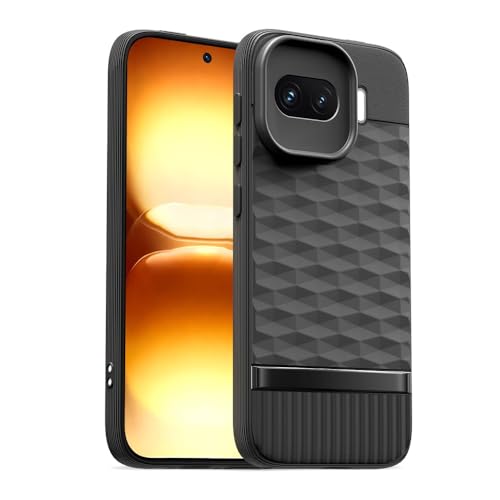 Image of Shockproof Case Compatible with iQOO 15R 5G | Full Camera Protection | TPU Flexible Back Cover for iQOO 15R 5G (Matte Black)